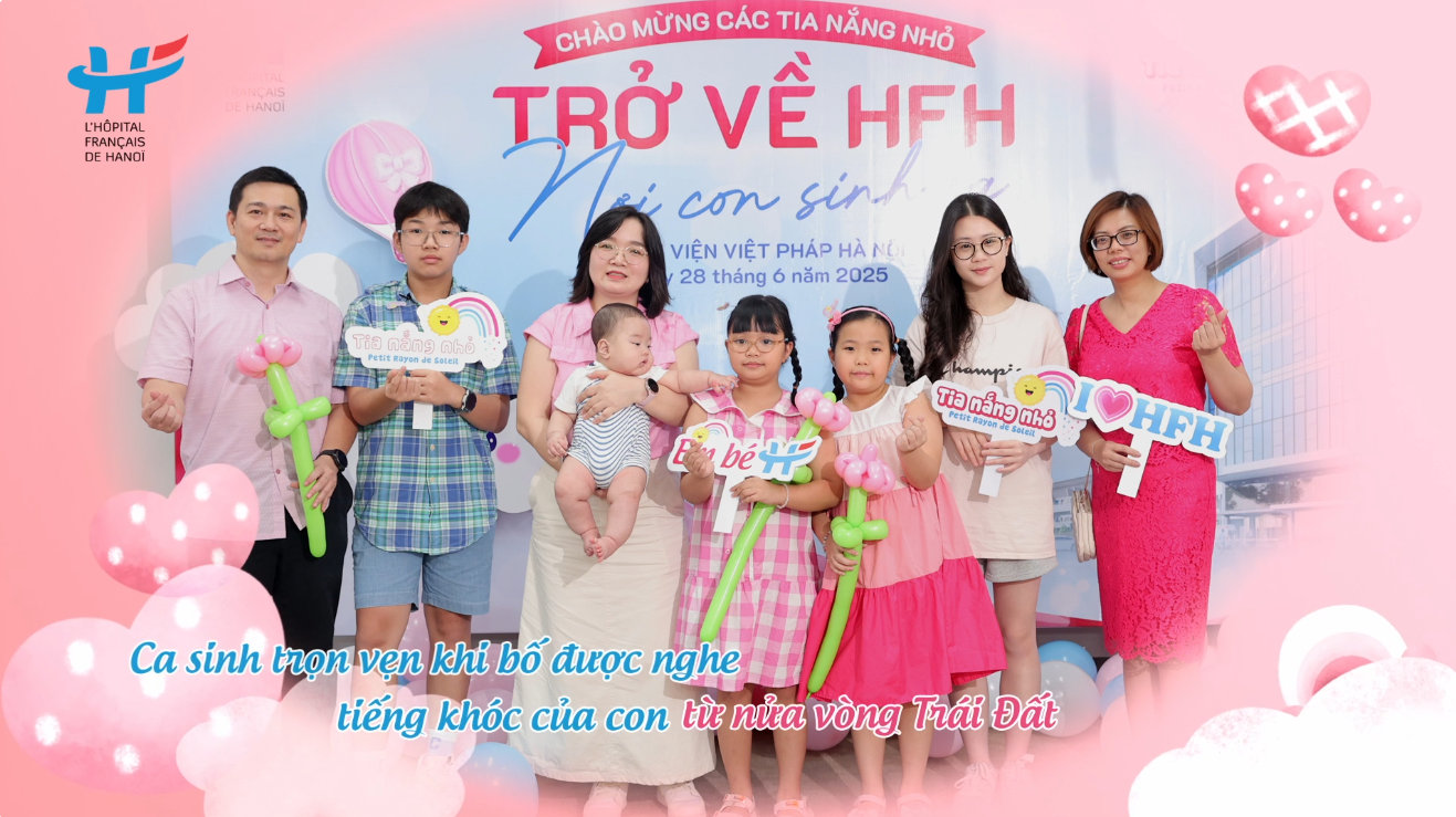 HFH TỰ HÀO ĐƯỢC ĐỒNG HÀNH CÙNG ĐẠI GIA ĐÌNH CHÀO ĐÓN 25 THIÊN THẦN NHỎ 